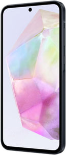 Samsung Galaxy A35 5G, Câmera Tripla Traseira de até 50MP, Selfie de 13MP, Nightography, Apagador de objetos, Design em vidro, IP67, Tela Super AMOLED de 6.6" 120Hz Vision Booster, 256GB - Azul Escuro