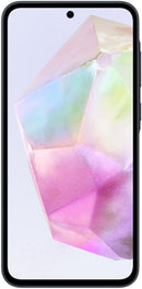 Samsung Galaxy A35 5G, Câmera Tripla Traseira de até 50MP, Selfie de 13MP, Nightography, Apagador de objetos, Design em vidro, IP67, Tela Super AMOLED de 6.6" 120Hz Vision Booster, 256GB - Azul Escuro