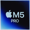 Apple 2026 MacBook Pro (de 14 polegadas, Chip M5 Pro da Apple com CPU de 15 núcleos e GPU de 16 núcleos, 24GB Memória unificada, 2 TB) - Prateado