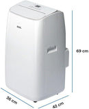 Ar-condicionado Portátil Inverter 14000 Btus Eos Slim Quente e Frio Eap14iqf 110v