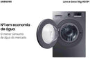 Samsung Lava e Seca WD11M com Digital Inverter WD11M4473PX Inox Look 11/7kg - 220V