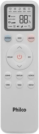 Ar Condicionado Split Inverter Philco PAC9QG Espelhado 9000 BTUs Quente e Frio 220V