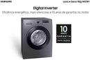 Samsung Lava e Seca WD11M com Digital Inverter WD11M4473PX Inox Look 11/7kg - 220V