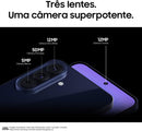 Celular Samsung Galaxy A57 5G 256GB, 8GB RAM, Câmera Tripla de até 50MP, Selfie de 12MP, Tela Super AMOLED 6.7", NFC, Recursos AI, IP68, Até 6 Atualizações de Android e Segurança (Lilás)