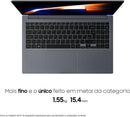Samsung Galaxy Book4 Intel® Core™ i5-1335U, Windows 11 Home, 8GB, 512GB SSD, Iris Xe, 15.6'' Full HD LED, 1.55kg*.