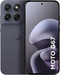 Smartphone Motorola Moto G67 5G - 128GB 4GB RAM + 8GB RAM Boost camera 50MP Sony Lytia 600, tela 1.5K extreme Amoled 120hz, ultrarresistente - Chumbo