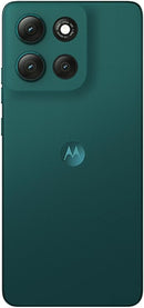 Smartphone Motorola Moto g86 5G - 512GB 12GB RAM+12GB Ram Boost Tela 1.5K pOLED, 50MP Sony camera OIS Moto AI, videos em 4K, IP68 + IP69 - Verde Escuro