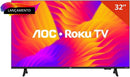 Smart TV LCD LED 32" AOC 32S5155/78G - Wi-Fi, HD, Quad Core, Dolby Áudio, 60 Hz
