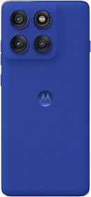 Smartphone Motorola Edge 60 PRO 5G - 256GB 12GB RAM+12GB Ram Boost Tela Quad-Curve moto AI 50MP Sony Camera ultrarresistencia militar IP68 + IP69 - Azul Marinho