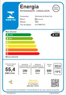 Geladeira Electrolux Frost Free Inverter 590L AutoSense 3 Portas Cor Inox Look (IM8S) - 127V