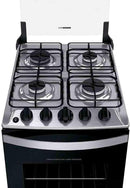 Fogão Brastemp 4 Bocas Inox com Duas Prateleiras com Alturas Ajustáveis - BFO4NBR Bivolt