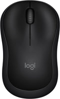 Mouse Sem Fio Logitech M240 com Conexão Bluetooth, Clique Silencioso, Design Ambidestro Compacto, Bateria de 18 Meses, Compatível com Windows, macOS, ChromeOS - Grafite