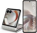 Smartphone Motorola Razr 70 5G - 256GB 8GB RAM+16GB Ram Boost Tela dobrável 6,9" Extreme AMOLED 120hz e externa 3,6” Gorilla Glass Victus - Rosa