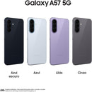Celular Samsung Galaxy A57 5G 256GB, 8GB RAM, Câmera Tripla de até 50MP, Selfie de 12MP, Tela Super AMOLED 6.7", NFC, Recursos AI, IP68, Até 6 Atualizações de Android e Segurança (Lilás)