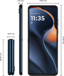 Smartphone Motorola Razr 60-256GB 12GB RAM+12GB Ram Boost Tela dobrável 6,9" pOLED e externa 3,6” Moto AI camera IP48 - Azul Marinho