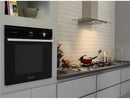 Forno de Embutir a Gás Brastemp 78 Litros Preto com Grill e Timer Touch - BOA84AE 220V