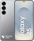 Celular Samsung Galaxy S25 5G, 256GB, 12GB RAM, Câmera Tripla de 50+12+10, Tela Grande de 6.2", Prata