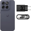 Smartphone Motorola Moto G67 5G - 128GB 4GB RAM + 8GB RAM Boost camera 50MP Sony Lytia 600, tela 1.5K extreme Amoled 120hz, ultrarresistente - Chumbo