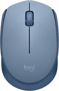 Mouse sem fio Logitech M170 com Design Ambidestro Compacto, Conexão USB e Pilha Inclusa - Preto