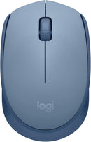 Mouse sem fio Logitech M170 com Design Ambidestro Compacto, Conexão USB e Pilha Inclusa - Preto