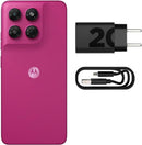 Smartphone Motorola Moto G37 5G - 128GB 4GB RAM + 8GB RAM Boost, Camera 50MP com editor magico, Bateria de 5200 mAh e tela 6.7" - Rosa