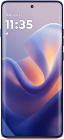 Smartphone Motorola Edge 60 PRO 5G - 256GB 12GB RAM+12GB Ram Boost Tela Quad-Curve moto AI 50MP Sony Camera ultrarresistencia militar IP68 + IP69 - Azul Marinho