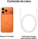 Apple iPhone 17 Pro Max (256 GB) - Laranja cósmico