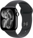 Apple Watch Series 11 GPS, Caixa em alumínio prateado de 42 mm com Bracelete desportiva roxo névoa - P/M