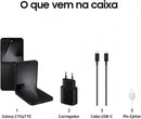 Samsung Galaxy Z Flip7 FE 5G, 128GB 8GB RAM Tela 6,7", Galaxy AI - Preto