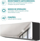 Ar Condicionado Split Inverter Philco PAC9QG Espelhado 9000 BTUs Quente e Frio 220V