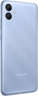 Samsung Galaxy A04e 64GB 4G Wi-Fi Tela 6.5'' Dual Chip 3GB RAM Câmera Dupla + Selfie 5MP com modo Retrato Bateria de 5000mAh - Azul (Seminovo)
