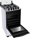Fogão Brastemp 4 Bocas Branco com Duas Prateleiras com Alturas Ajustáveis - BFO4NBB Bivolt