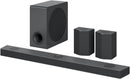 Soundbar LG Dolby Atmos, 570W RMS, 5.1.3 Canais, DTS:X, AI Room Calibration Pro, AI Sound Pro, Sem fios, WOW Orchestra, Conexões Múltiplas - S90TY