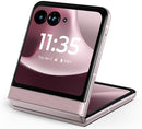 Smartphone Motorola Razr 70 5G - 256GB 8GB RAM+16GB Ram Boost Tela dobrável 6,9" Extreme AMOLED 120hz e externa 3,6” Gorilla Glass Victus - Rosa