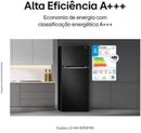 Geladeira LG GN-B392PX 2 Portas 395 Litros Preta Inox