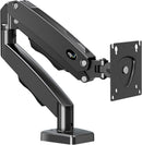 ELG, F80N, Suporte Articulado de Mesa, Pistão a Gás, Design Compacto e Retrátil, Ergonômico, Monitores 17'' a 35'', 2kg a 9kg, Preto