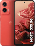 Smartphone Motorola Moto g35 5G - 256GB 4GB RAM+8GB Ram Boost e Camera 50MP com AI NFC Tela 6.7" com Superbrilho - Cinza Vegan Leather
