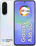 Celular Samsung Galaxy A36 5G 128GB, 6GB RAM, Câmera 50MP, IP67, Super AMOLED 6.7", Recursos AI, Branco