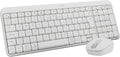 Combo Teclado e Mouse Sem Fio Logitech MK250 Bluetooth com Conectividade Rápida e Fácil, Design Compacto, Mouse Ambidestro, Layout ABNT2, Construção Durável, Compatível com PC e Mac - Grafite