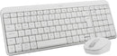 Combo Teclado e Mouse Sem Fio Logitech MK250 Bluetooth com Conectividade Rápida e Fácil, Design Compacto, Mouse Ambidestro, Layout ABNT2, Construção Durável, Compatível com PC e Mac - Grafite