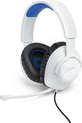 JBL, Fone de Ouvido Com Fio, Quantum 100M2, Headset Gamer, Over Ear, Microfone Removível - Preto