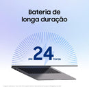 Notebook Samsung Galaxy Book6 14" Copilot+ PC, Windows 11 Home, Ultra 5, 16GB, 512GB SSD, 1.43 kg