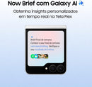 Samsung Galaxy Z Flip7 FE 5G, 128GB 8GB RAM Tela 6,7", Galaxy AI - Preto