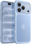 JETech Capa Fosca para iPhone 17, Preto