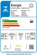 Geladeira Frost Free Duplex 333 Litros Branca Consul - CRM40MB 110V