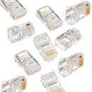 MD9 - CONECTOR RJ-45 EMB.C/ 10 UNID. 8 VIAS