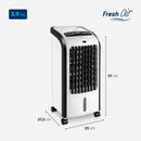 MONDIAL Climatizador Flash Air, Branco/Preto, 80W, 110V - CL-03