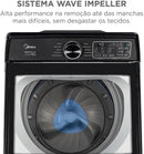 Máquina de Lavar Roupas 12kg Branca Midea Wave Impeller 220V