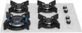 Fischer Cooktop à Gás 4 Bocas Tripla Chama Infinity Mesa Vidro Preto Bivolt - 26297-57076