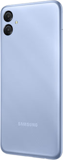 Samsung Galaxy A04e 64GB 4G Wi-Fi Tela 6.5'' Dual Chip 3GB RAM Câmera Dupla + Selfie 5MP com modo Retrato Bateria de 5000mAh - Azul (Seminovo)